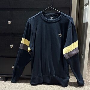 Men Nike SB Sweatshirt with Yellow and Gray Accents